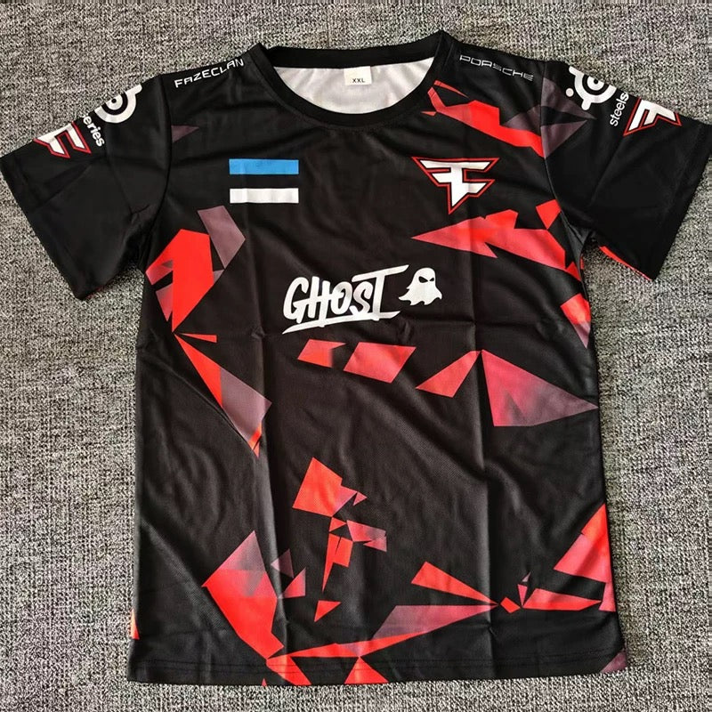 2025 CSGO Faze Club Frozen/Karrigan Same Style T-shirt - Image 2