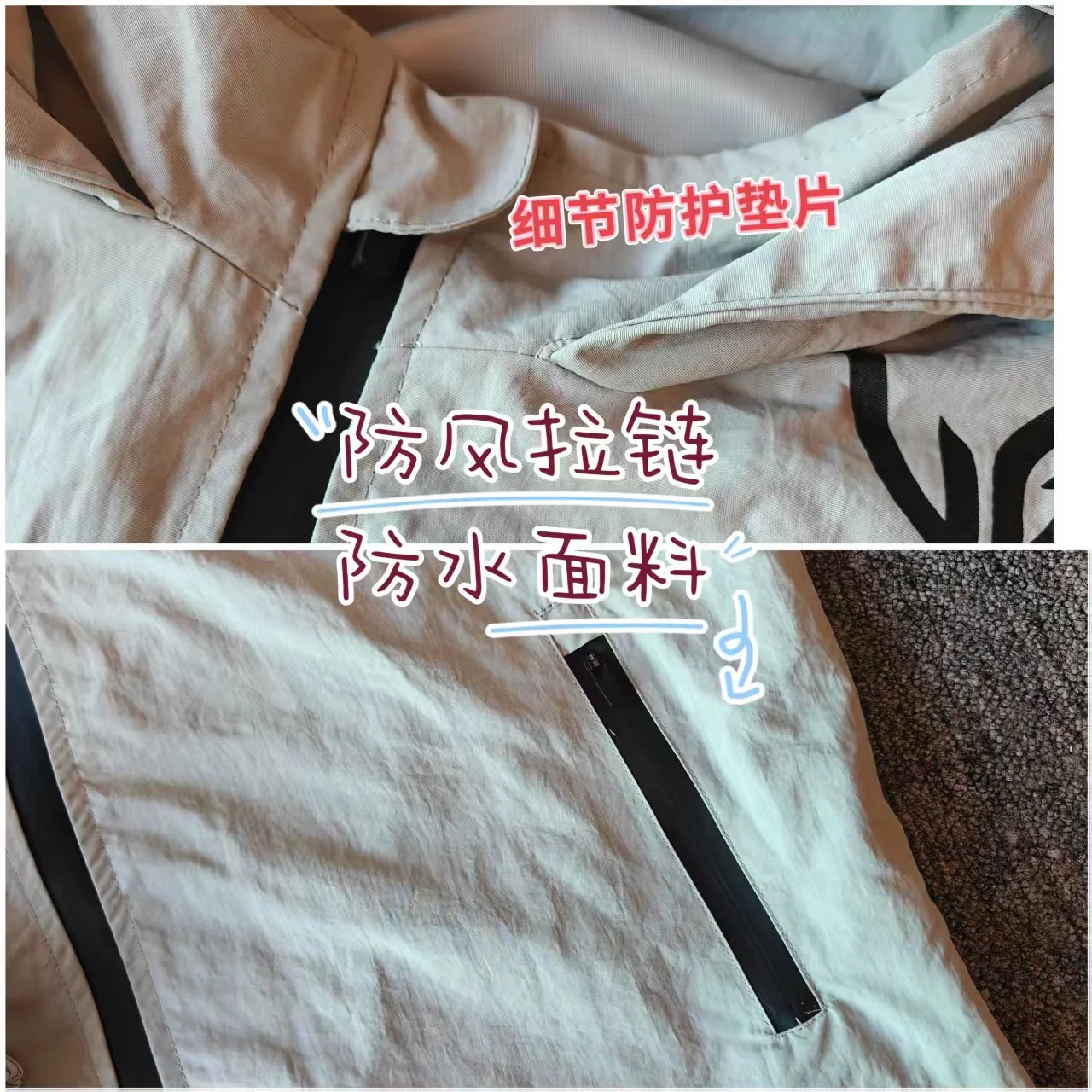2025 GEN.G LCK World Championship Chovy Same-Style Light Gray Jacket - Image 4