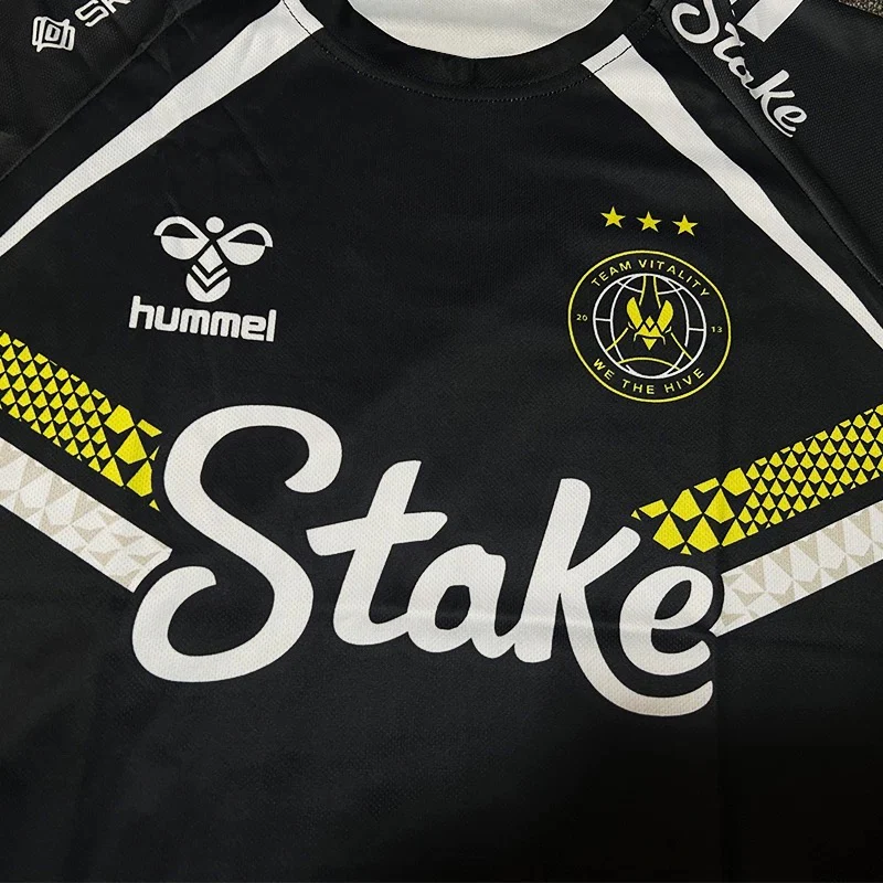 2026 Vitality Team | CS2 ZYWOO/ROPZ Black Esports T-Shirt - Image 4