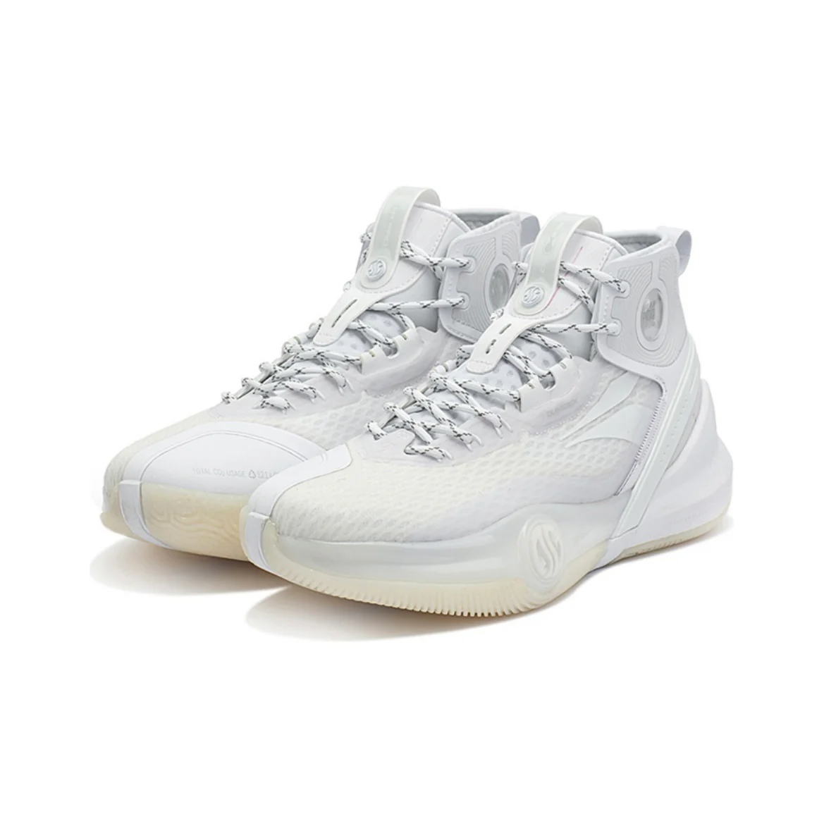 361 Degrees AG3 Pro Basketball Sneakers - Pure white - Image 3