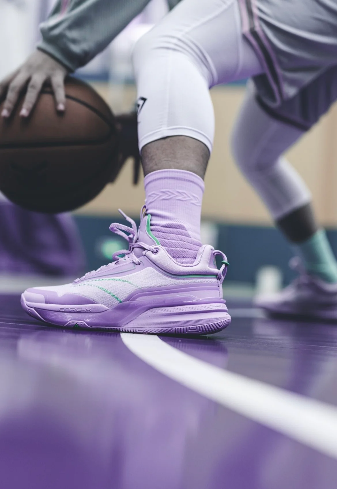 361 Degrees DVD1 Spencer Dinwiddie Basketball Sneakers - Digital currency - Image 2