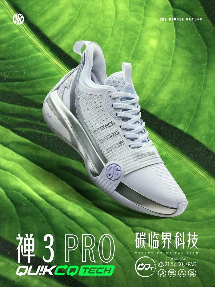 361 Degrees Zen 3 Pro Low Bsketball Shoes - Ice skates