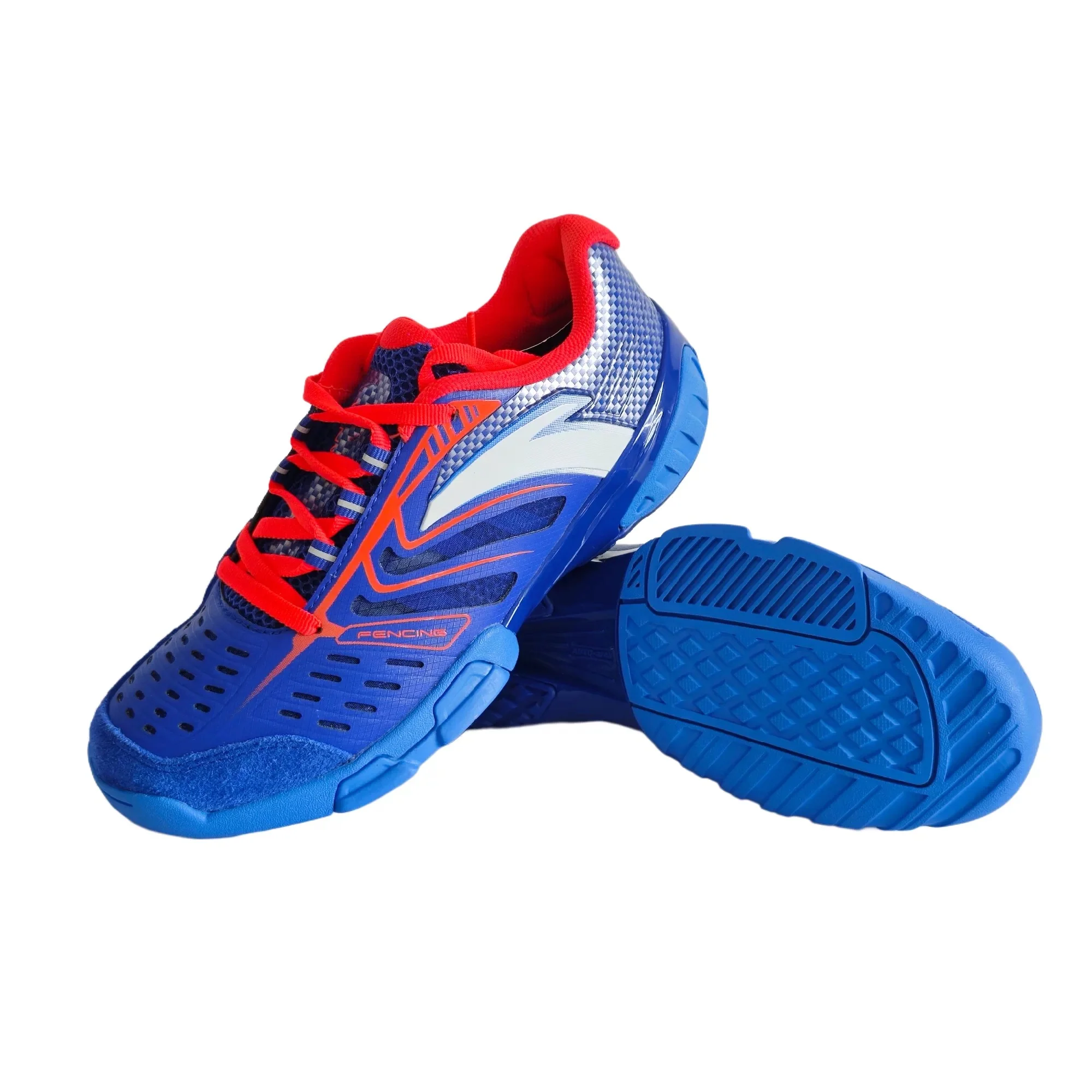 Anta 2 National Team Professional Fencing Shoes - Blue - Image 2