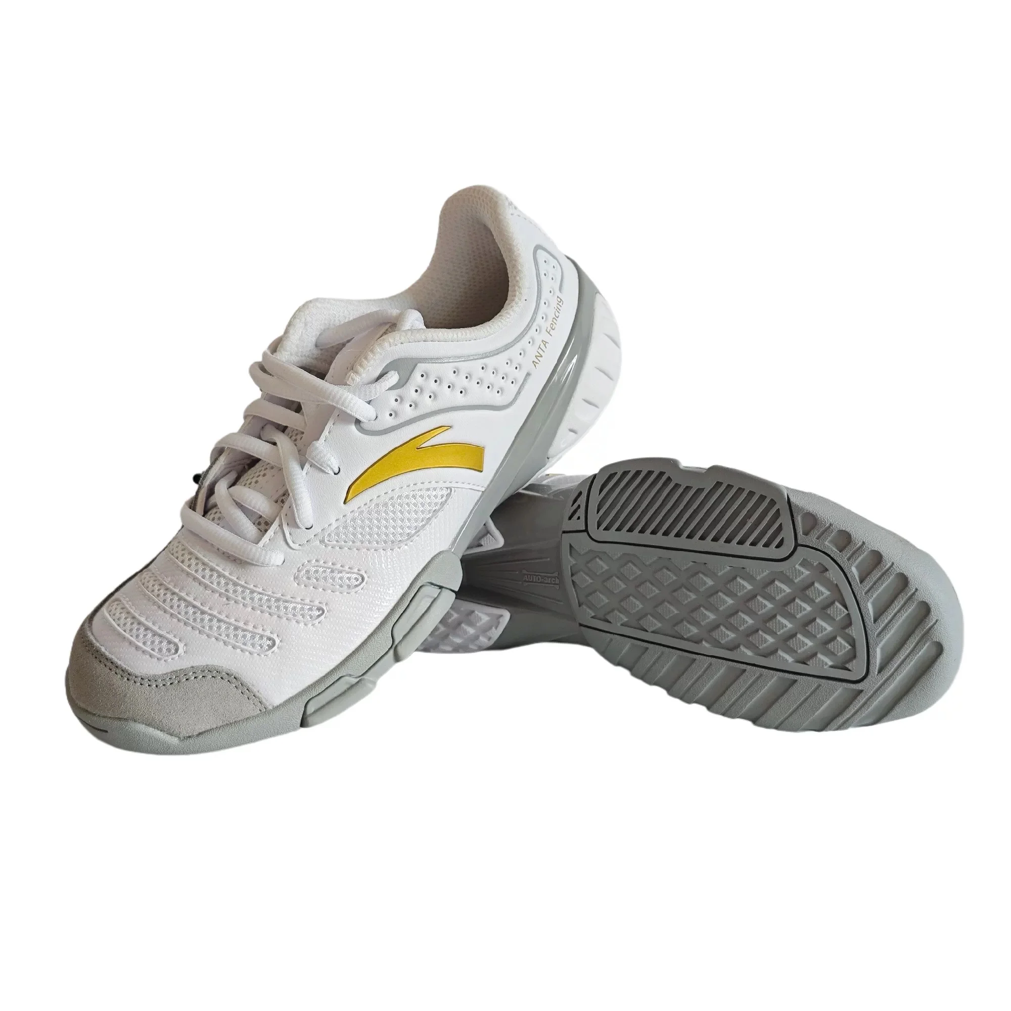 Anta 2 National Team Professional Fencing Shoes - White - Image 2