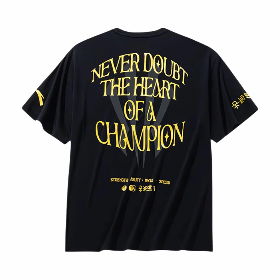 Anta 2024 AW TEE T-shirt - Basic Black - Image 2