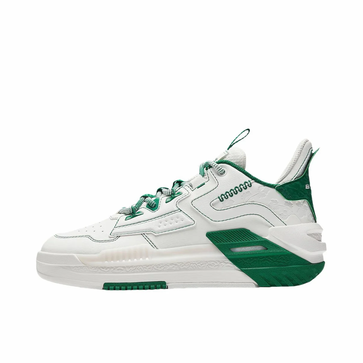 (Women & Men)Anta Badao 2026 Spring Casual Sneakers - White/Green