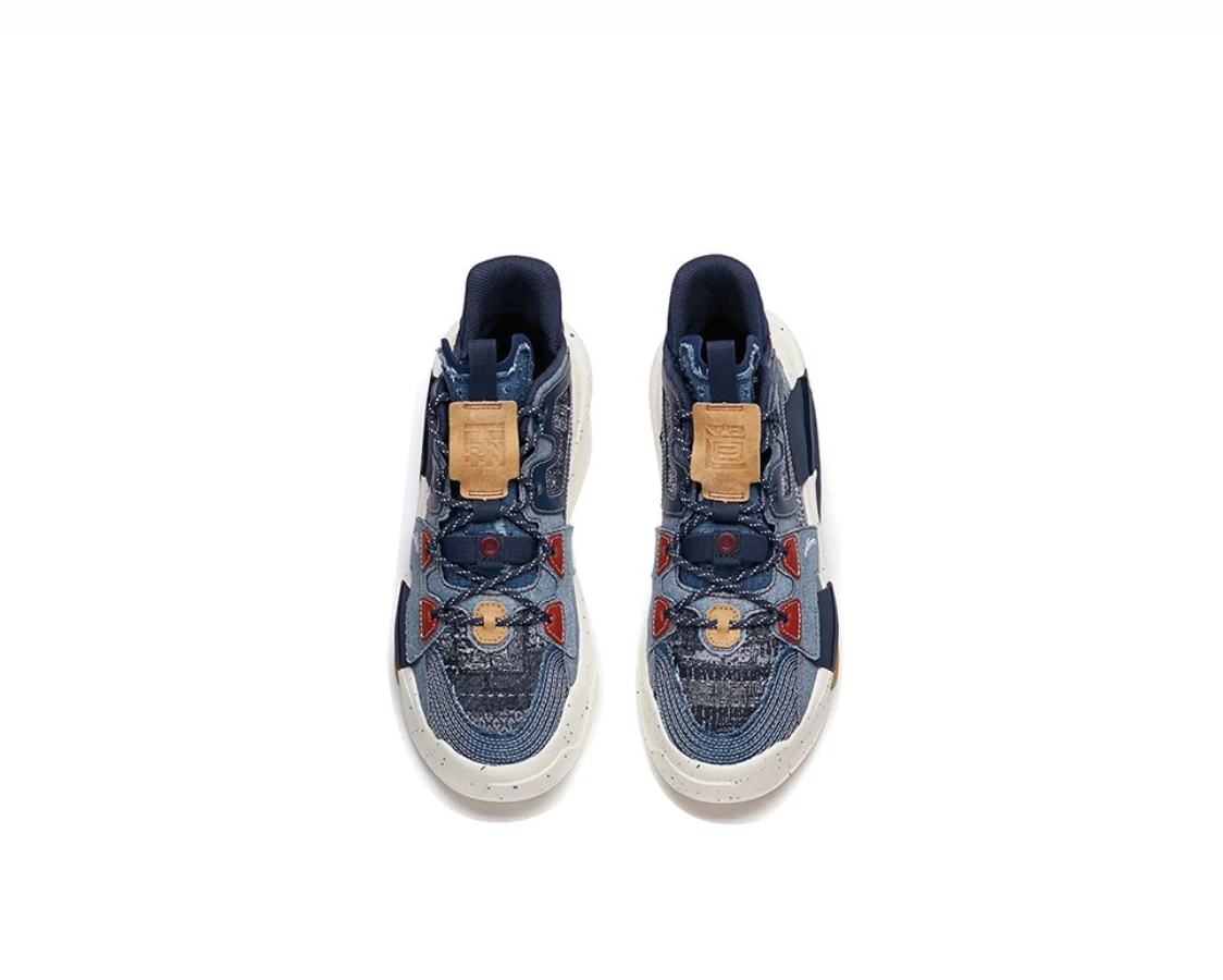 （Women & Men）【Yibo Wang】Anta Badao 3.0 - Denim - Image 3
