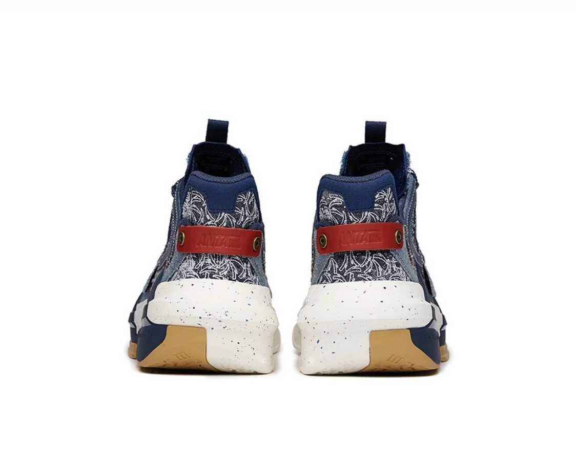 （Women & Men）【Yibo Wang】Anta Badao 3.0 - Denim - Image 4