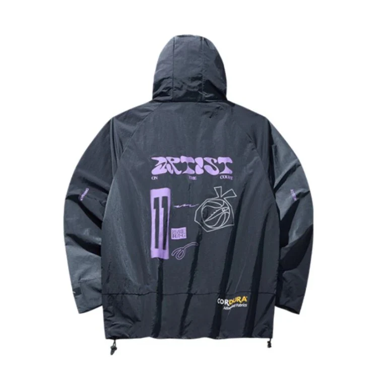Anta Basketball Series Hooded Jacket - Image 2