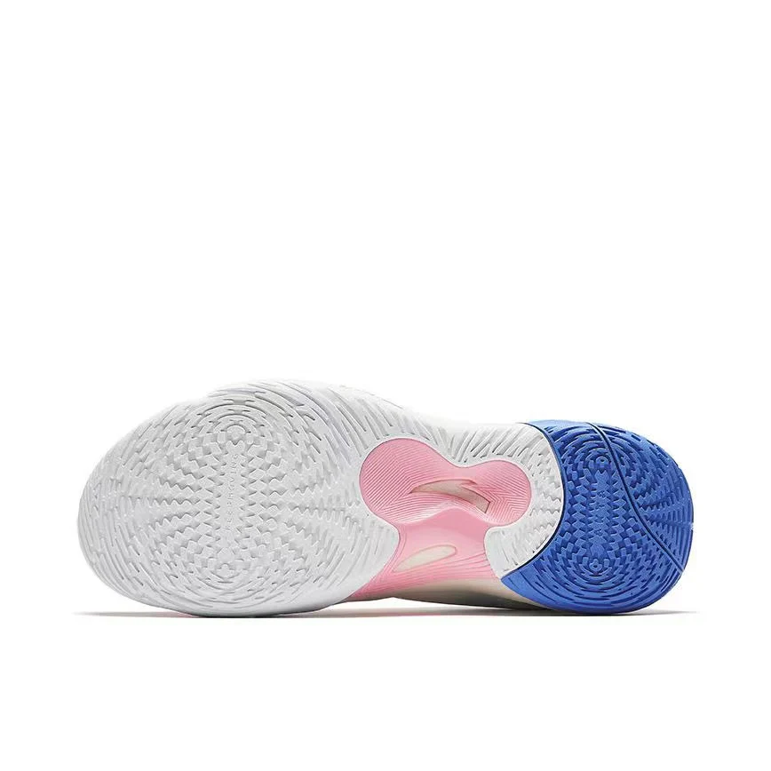 Anta Bubble Bomb 2 - White/Pink/Blue - Image 5