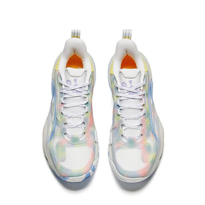 Anta Bubble Bomb 2 - White/Yellow/Blue - Image 5