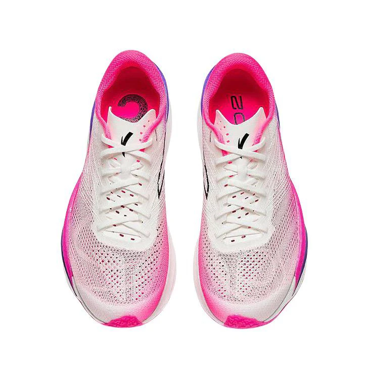 (Women & Men)Anta C202 6.0 Marathon Racing Shoes - White/Purple - Image 5