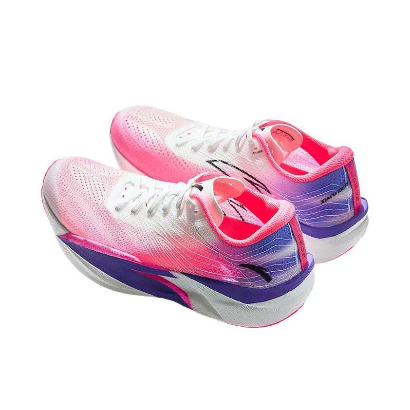 (Women & Men)Anta C202 6.0 Marathon Racing Shoes - White/Purple - Image 6