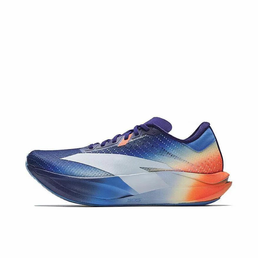 (Women & Men)Anta C202 7.0 Double-Layer Nitrogen 85 Technology Running Shoes - Blue/Orange