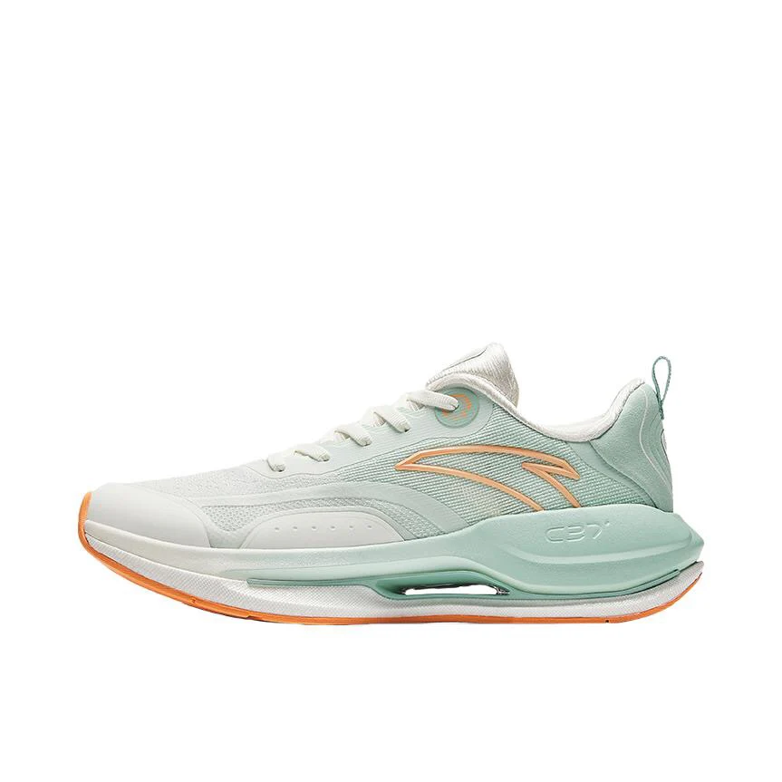 （Women）Anta C37 5.0 Nitrogen Technology Running Shoes - White/Cyan