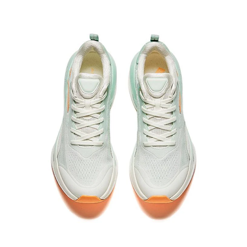 （Women）Anta C37 5.0 Nitrogen Technology Running Shoes - White/Cyan - Image 5
