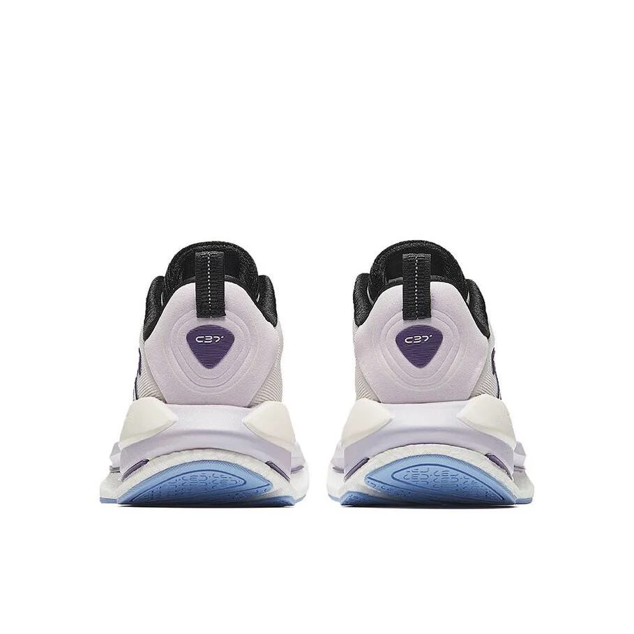 （Women）Anta C37 5.0 Nitrogen Technology Running Shoes - White/Purple - Image 4