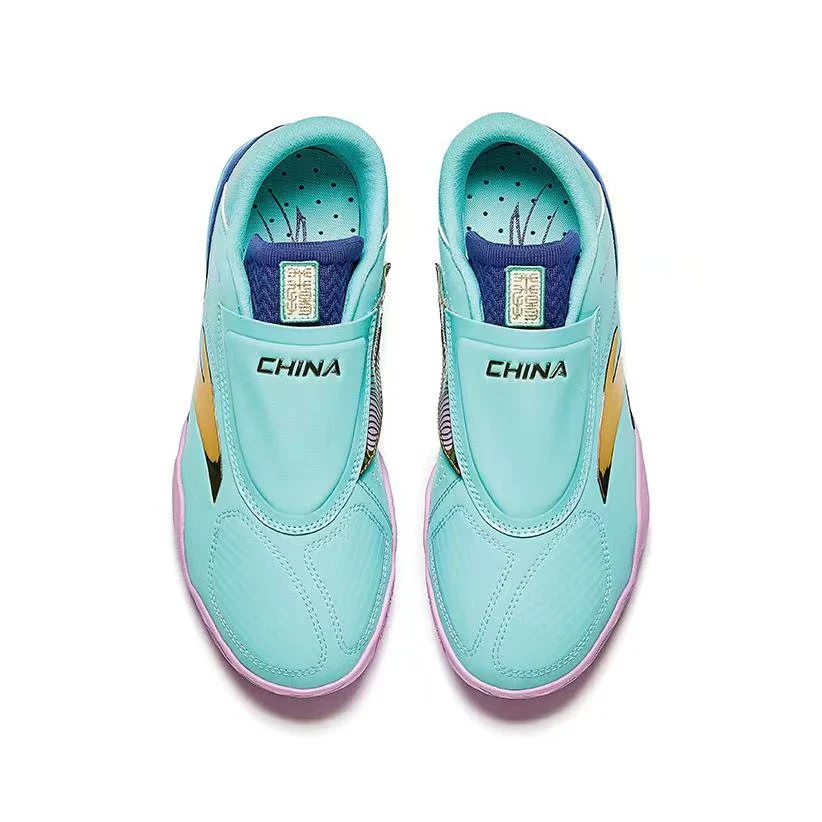 Anta | China National Team 2024 Paris Olympics Taekwondo Shoes - Blue - Image 2