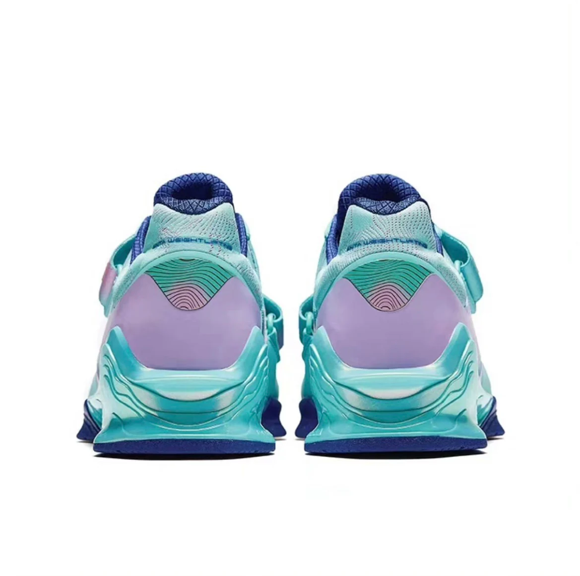 Anta | China National Team 2024 Paris Olympics Weightlifting Training Squat Shoes - Green - Image 3