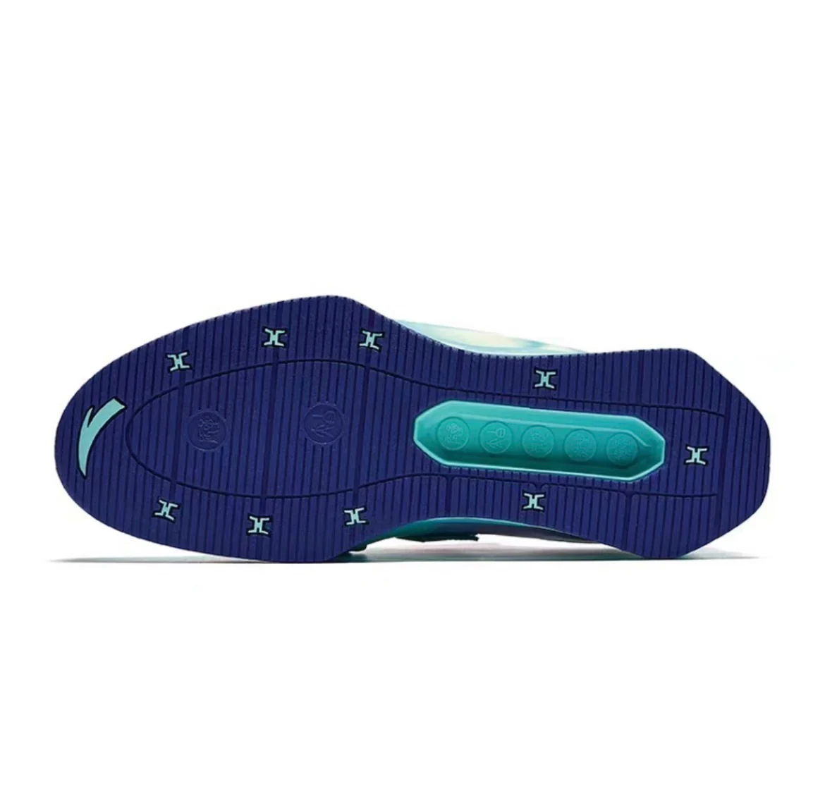 Anta | China National Team 2024 Paris Olympics Weightlifting Training Squat Shoes - Green - Image 4