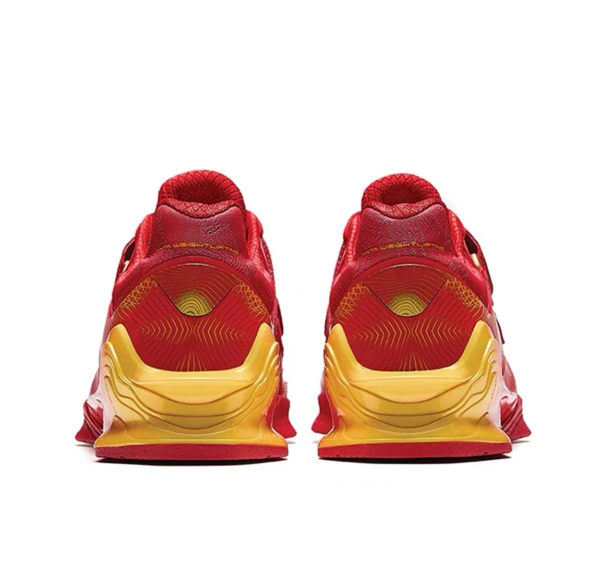 Anta | China National Team 2024 Paris Olympics Weightlifting Training Squat Shoes - Red - Image 4