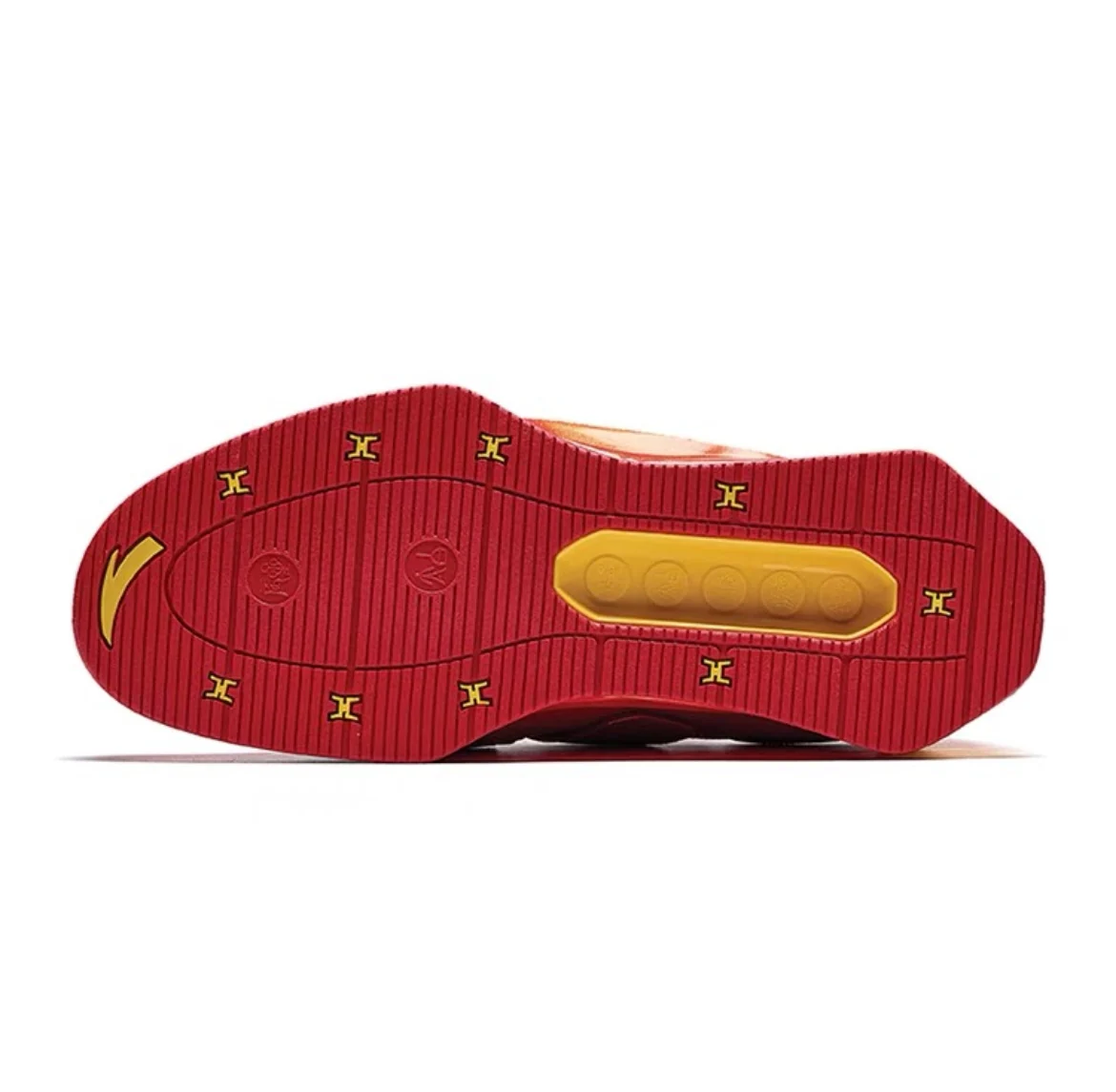 Anta | China National Team 2024 Paris Olympics Weightlifting Training Squat Shoes - Red - Image 5