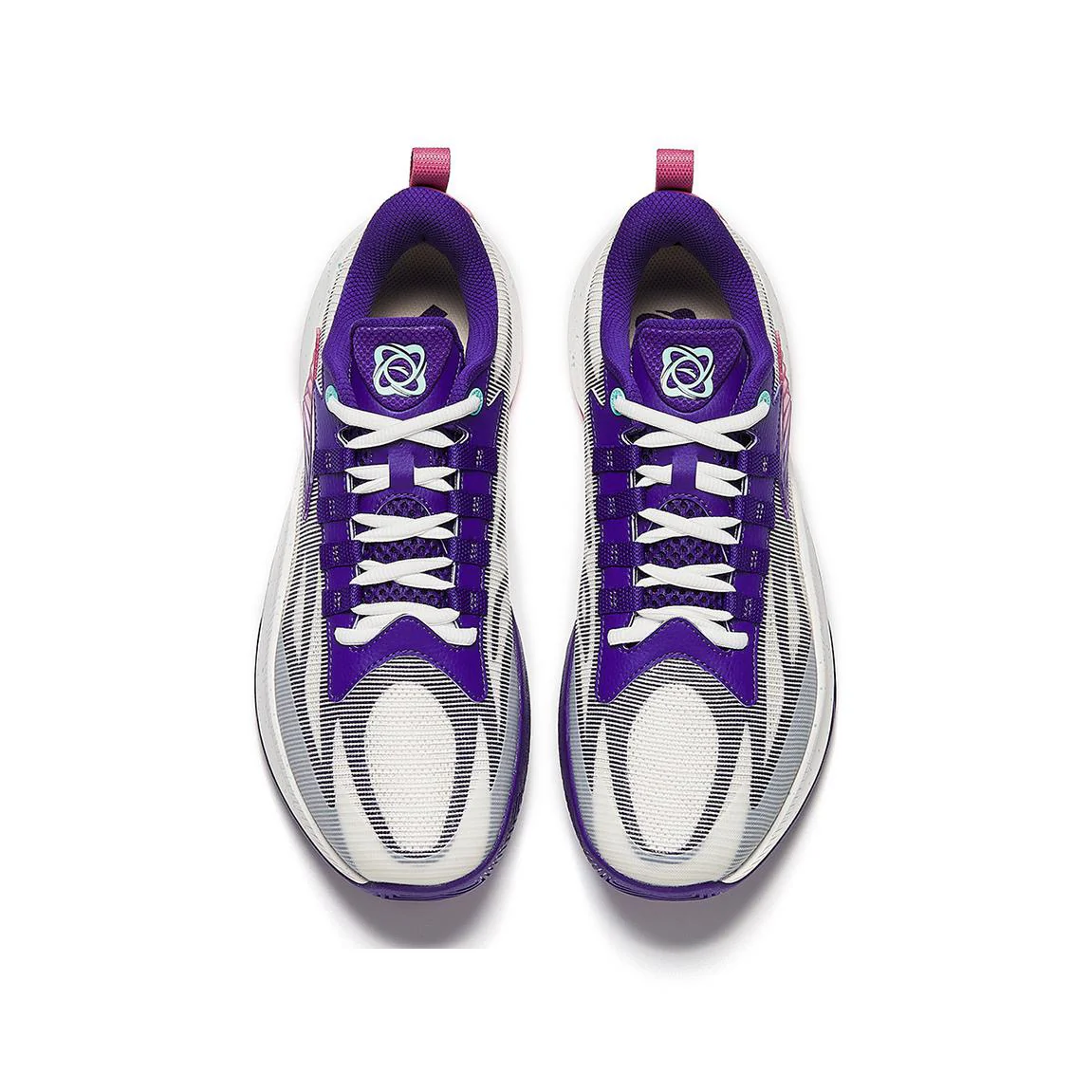 Donte DiVincenzo x Anta Instant ZAP 1 TD - White/Purple/Pink - Image 5