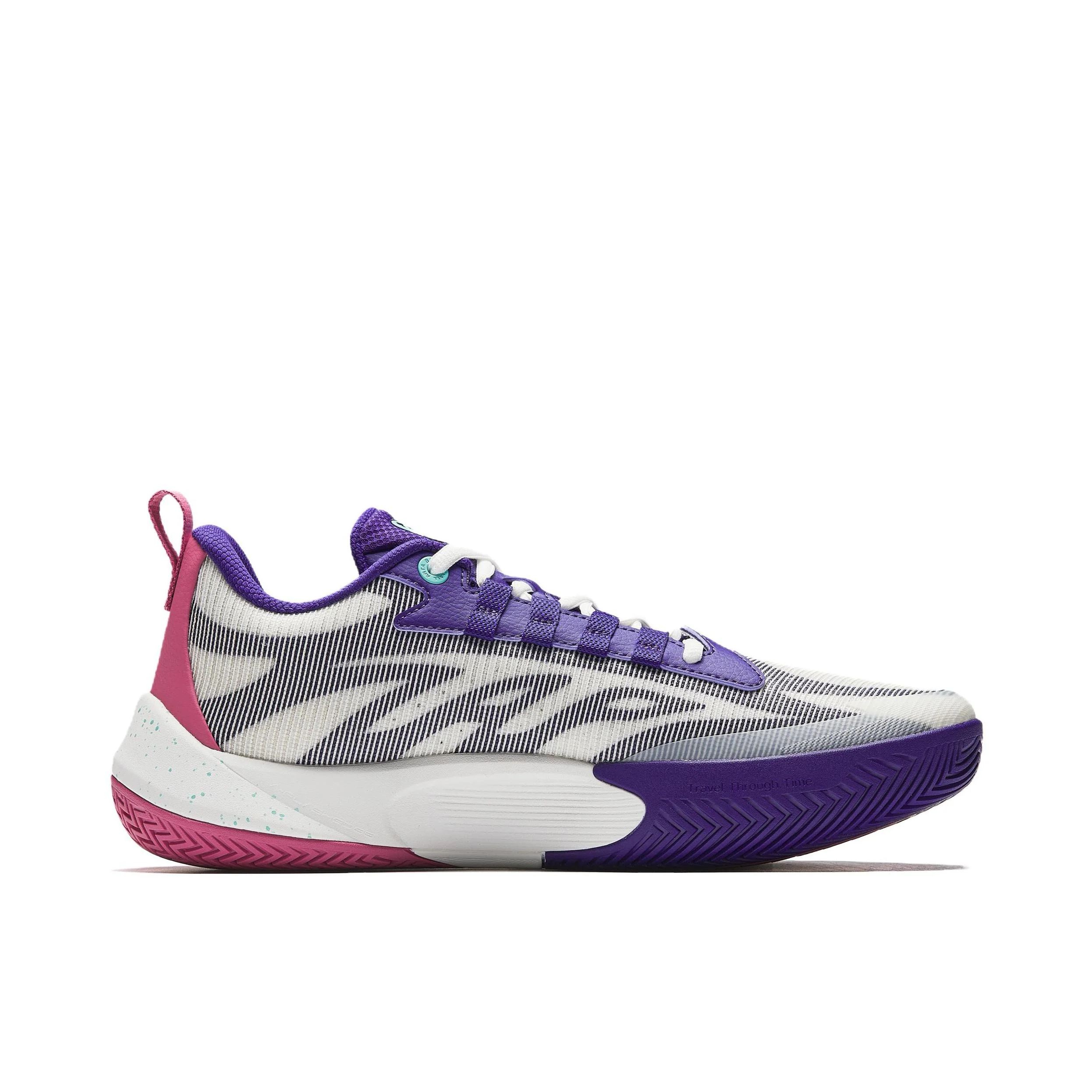 Donte DiVincenzo x Anta Instant ZAP 1 TD - White/Purple/Pink - Image 6