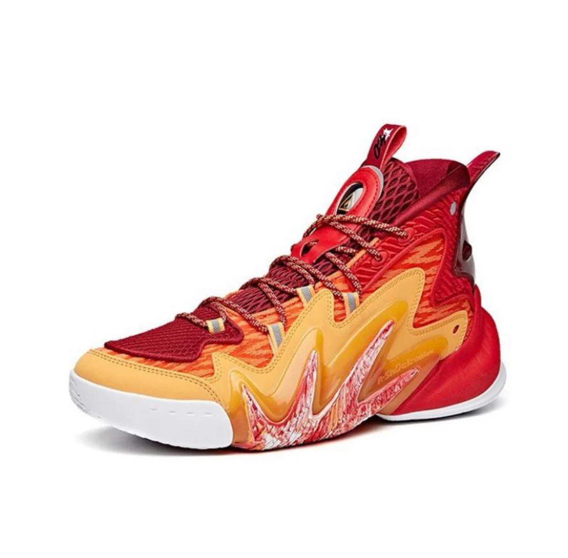 Anta Kids Shock The Game 4.0 Red/Orange - Image 2