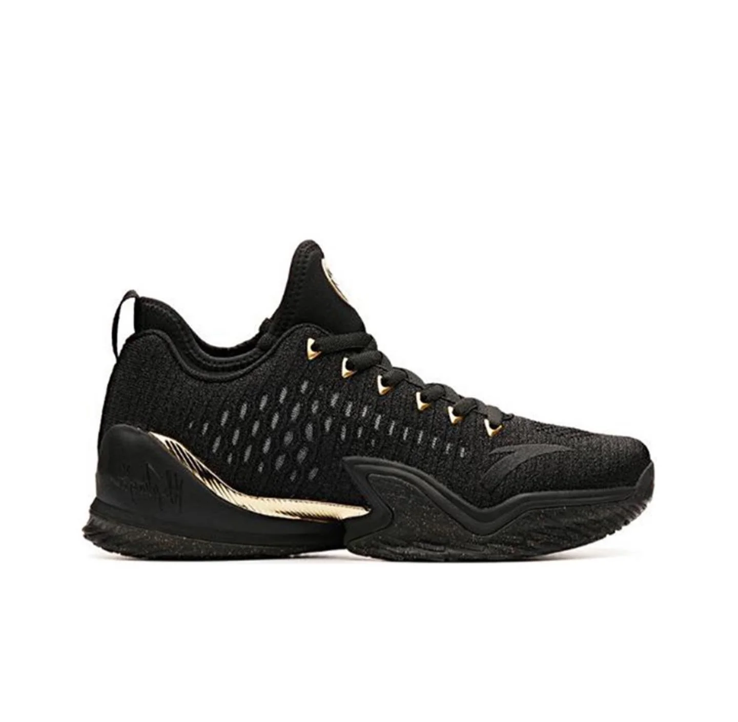 Anta Klay Thompson Kt3 Black/Gold - Image 2