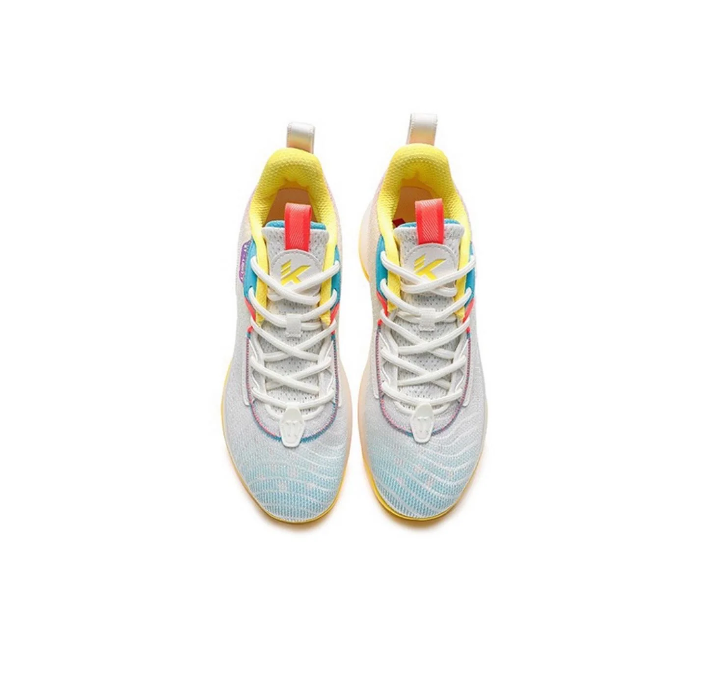 Anta Klay Thompson Light Cavalry 7 - White/Yellow - Image 3