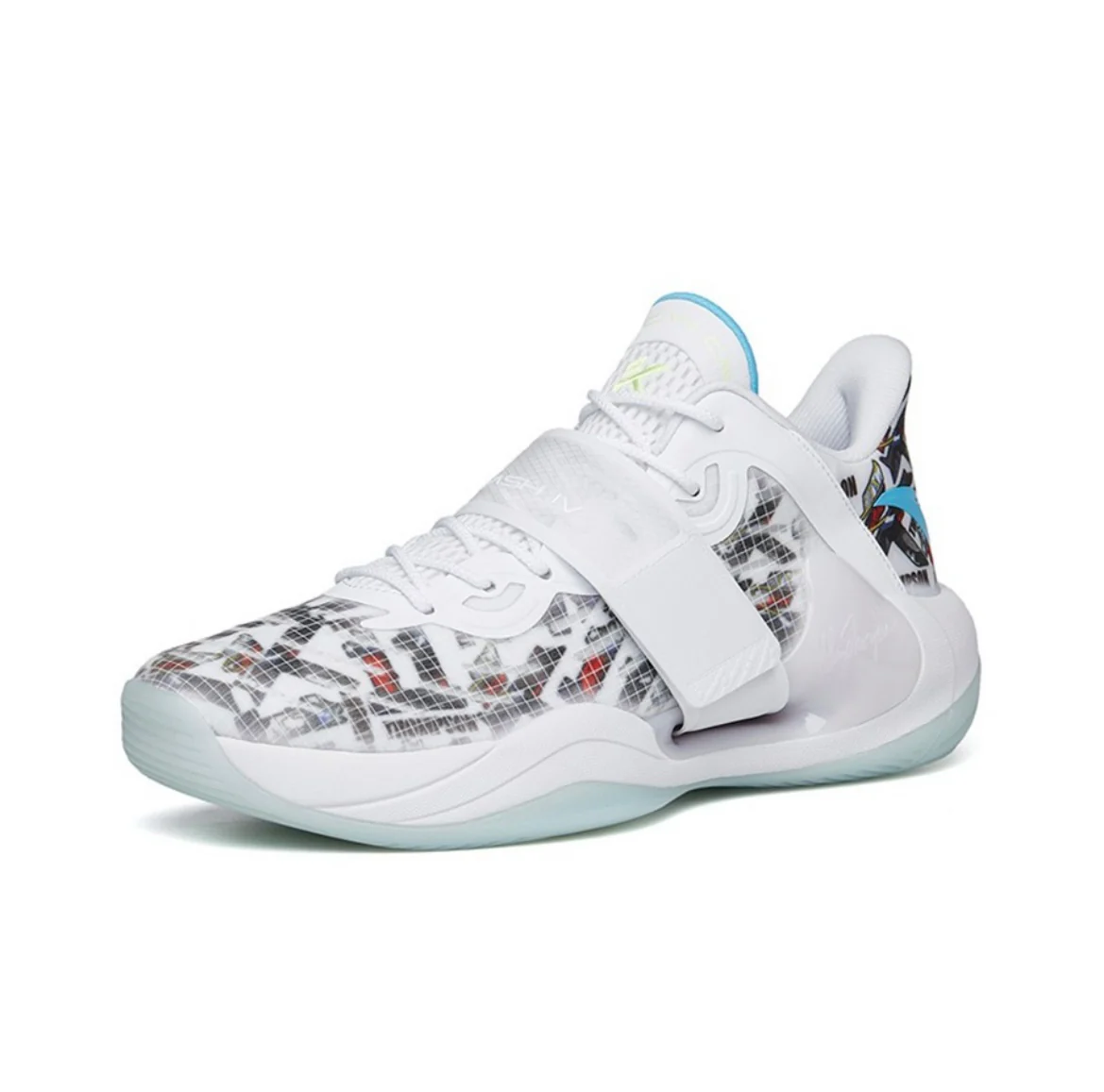 Anta KT Splash 4.0 - White/Blue - Image 2