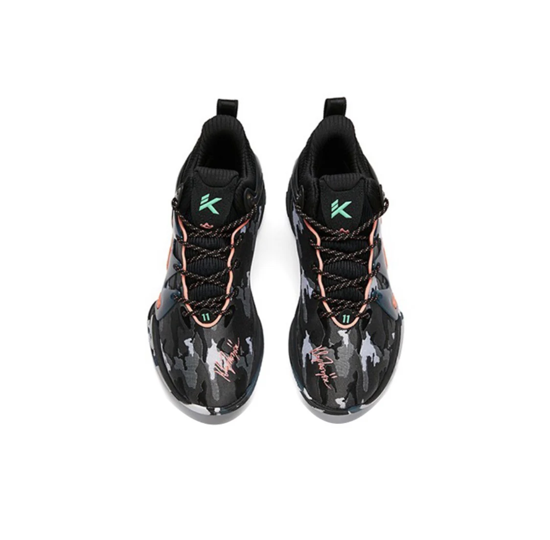 Anta KT "The Mountain 1.0" Low - Black/Orange - Image 4