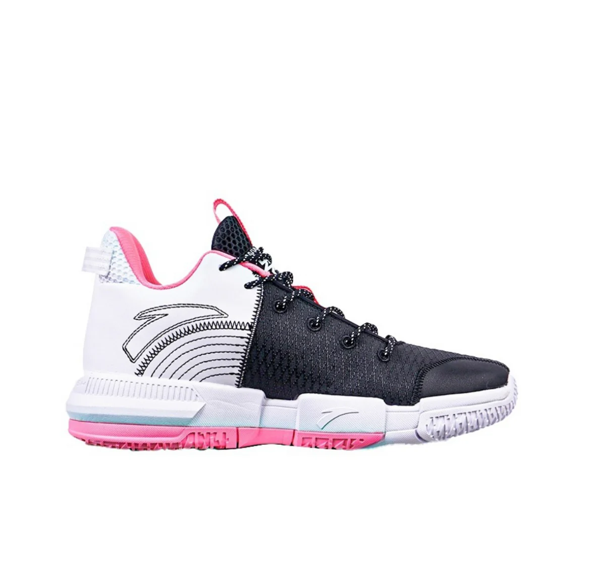 Anta Light Crazy 2 - Black/Pink/White - Image 2