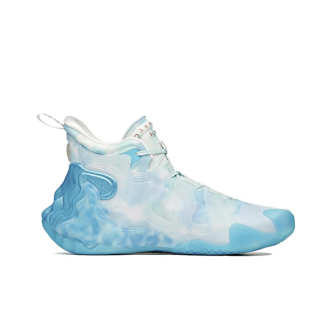 Anta Men‘s Star Peak Glacier High Basketball Shoes - Image 3