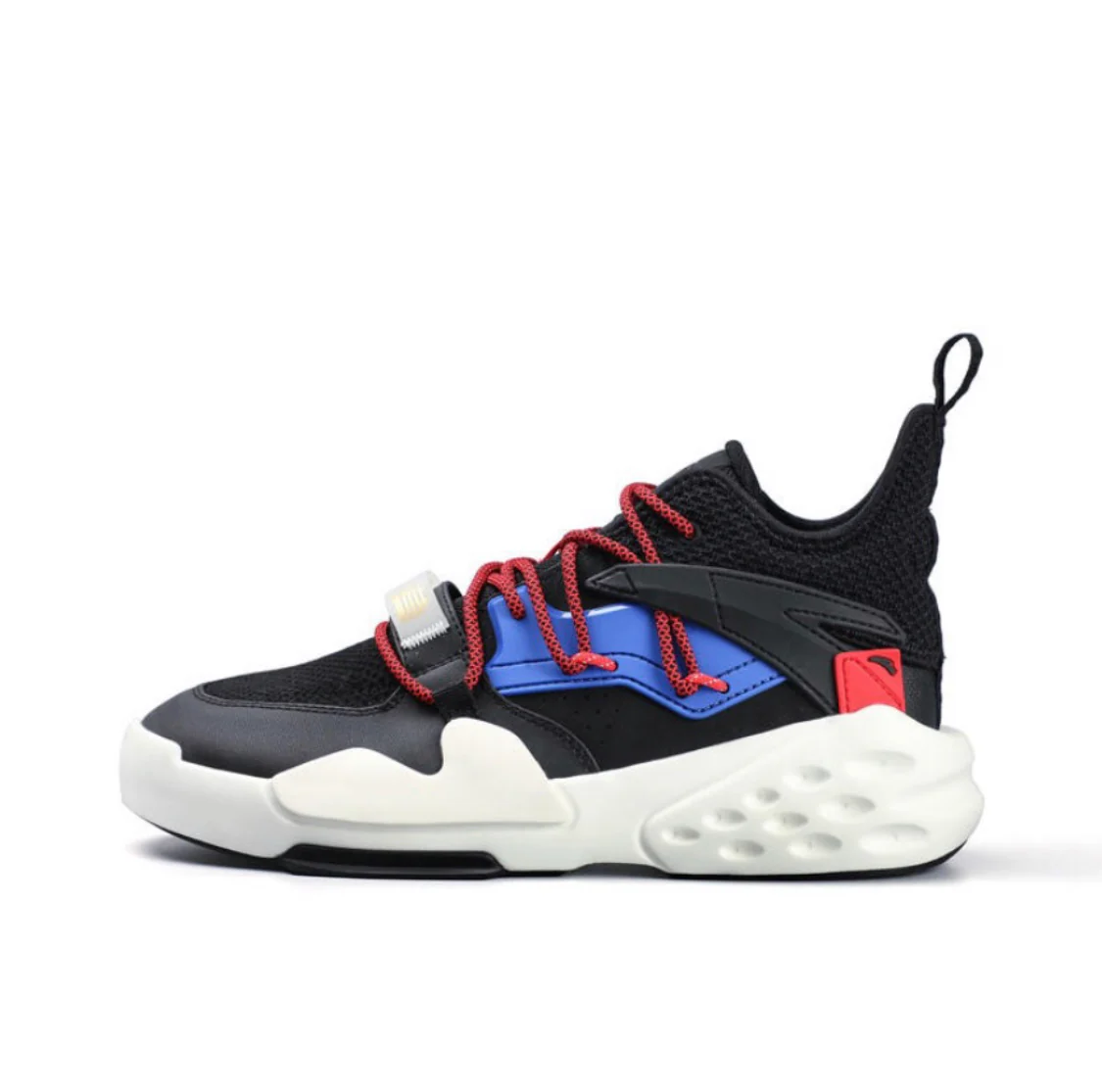 Anta Men's Badao 5 Mid Black/Blue/White
