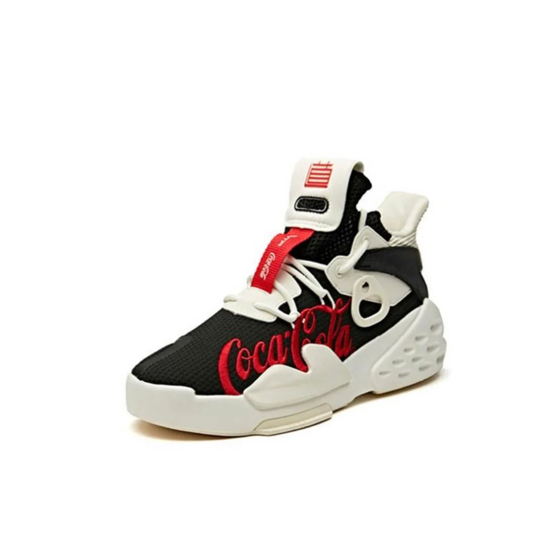 Anta Men's Badao x Coca Cola Black/White/Red - Image 2