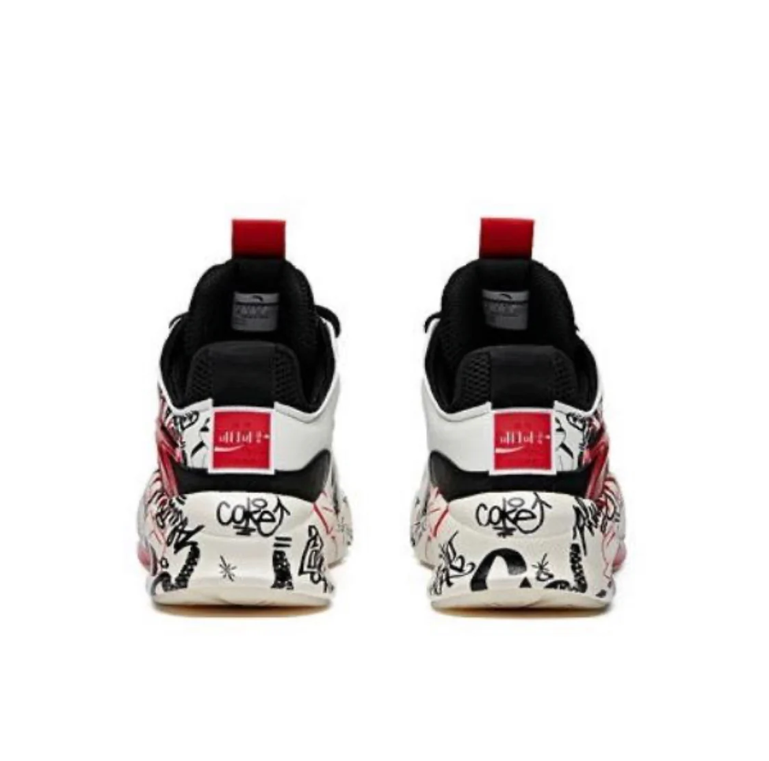 Anta Badao x Coca Cola - Black/White/Red - Image 4