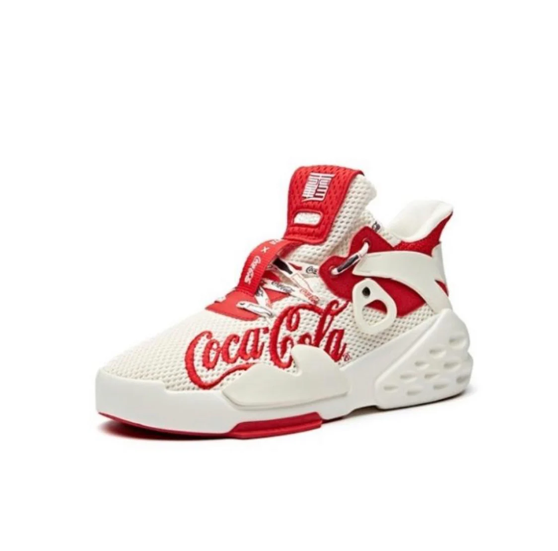 Anta Men's Badao x Coca Cola White/Red - Image 2