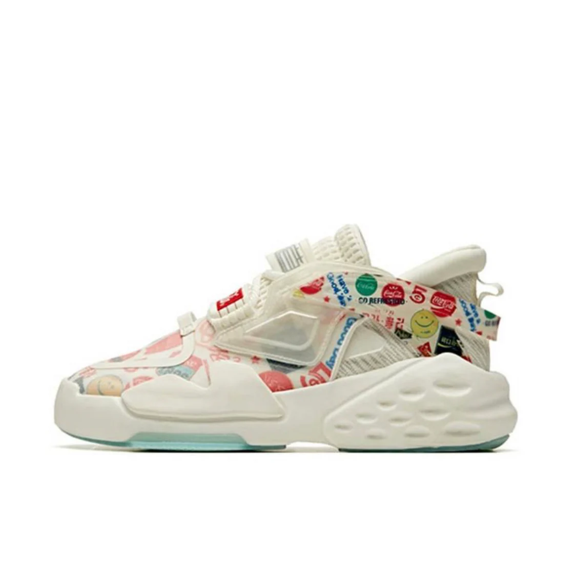 Anta Men's Badao x Coca Cola White/Red/Blue
