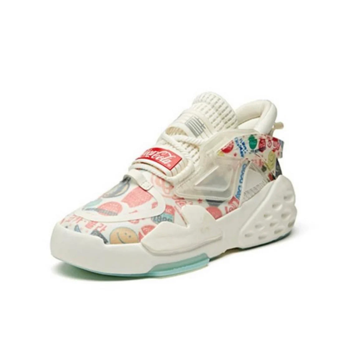 Anta Men's Badao x Coca Cola White/Red/Blue - Image 2