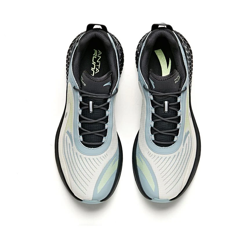 Anta Men's C37+ Plus Running Black/Blue - Image 4