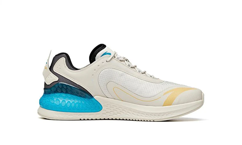 Anta Men's C37+ Plus Running Gray/Black/Blue - Image 3