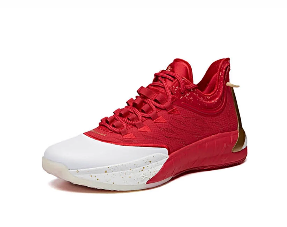 Anta Men's Gordon Hayward GH1 White/Red - Image 2