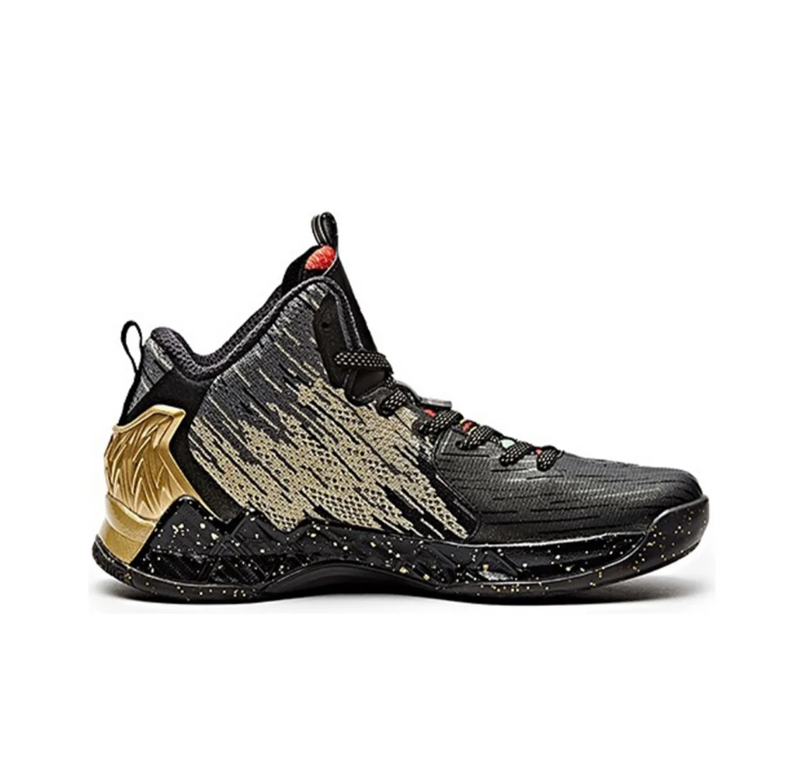 Anta Men's Klay Thompson Kt2 The Finals Black/Gold - Image 2