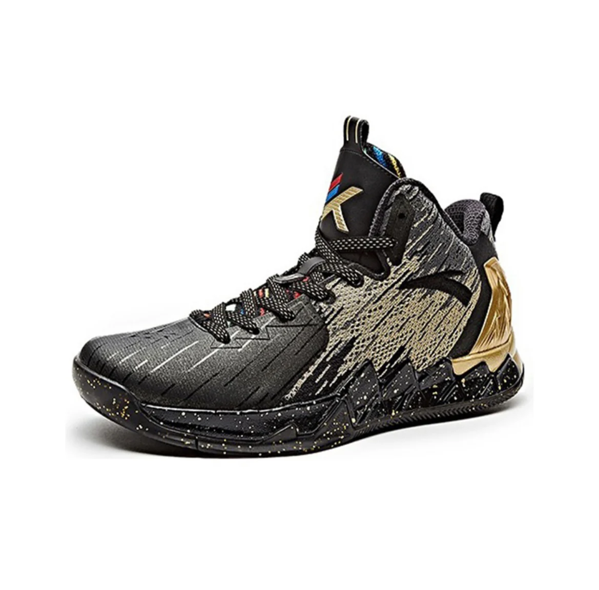 Anta Men's Klay Thompson Kt2 The Finals Black/Gold - Image 3