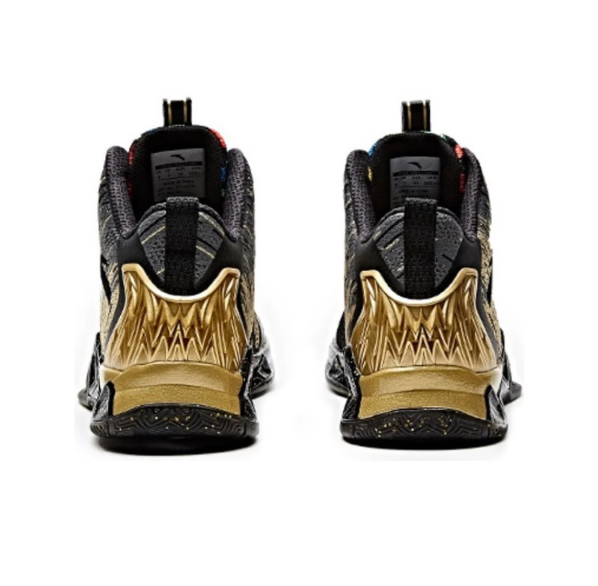 Anta Men's Klay Thompson Kt2 The Finals Black/Gold - Image 5