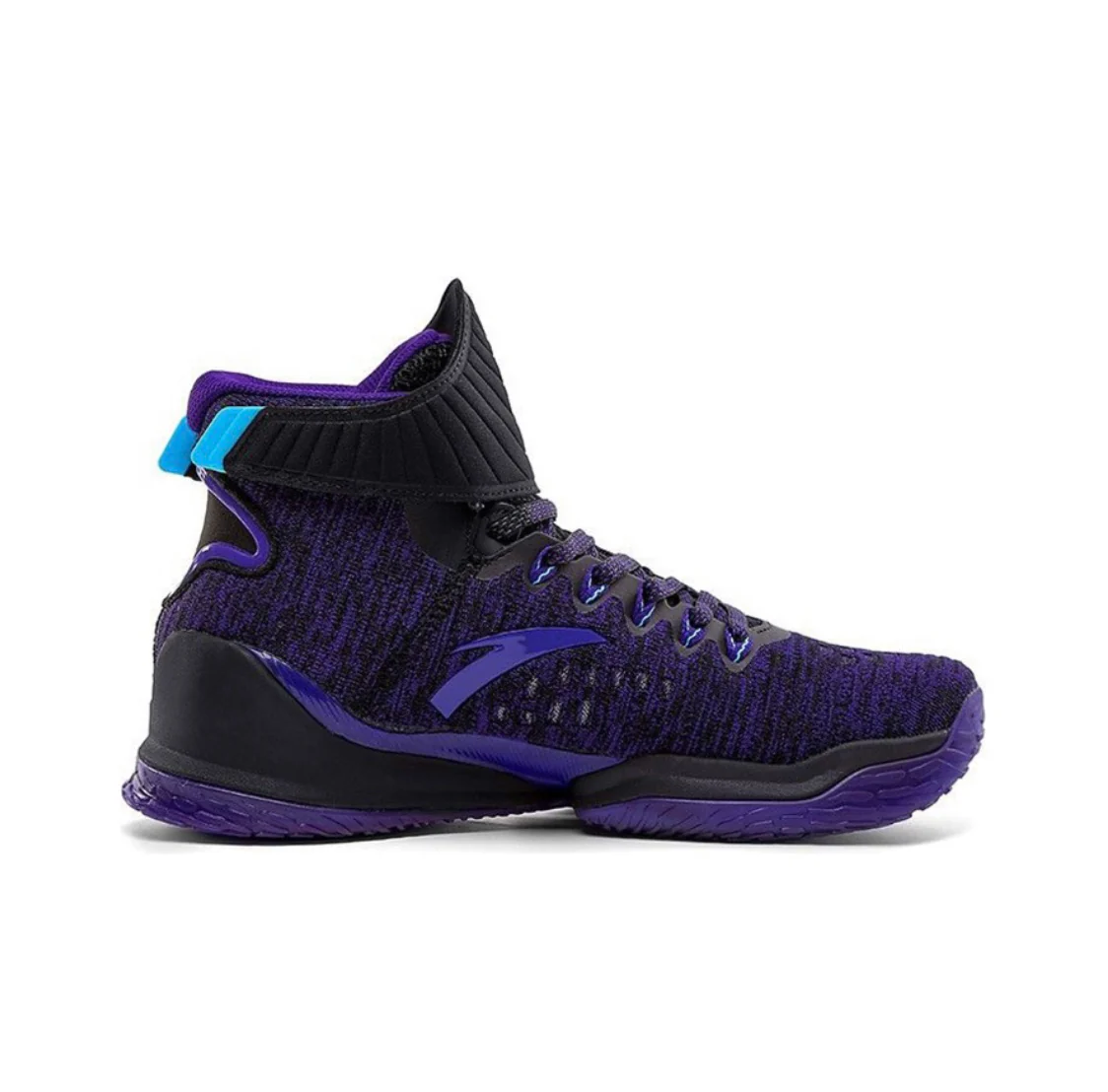 Anta Men's Klay Thompson Kt3 Black/Purple Basketball Shoes - Image 3