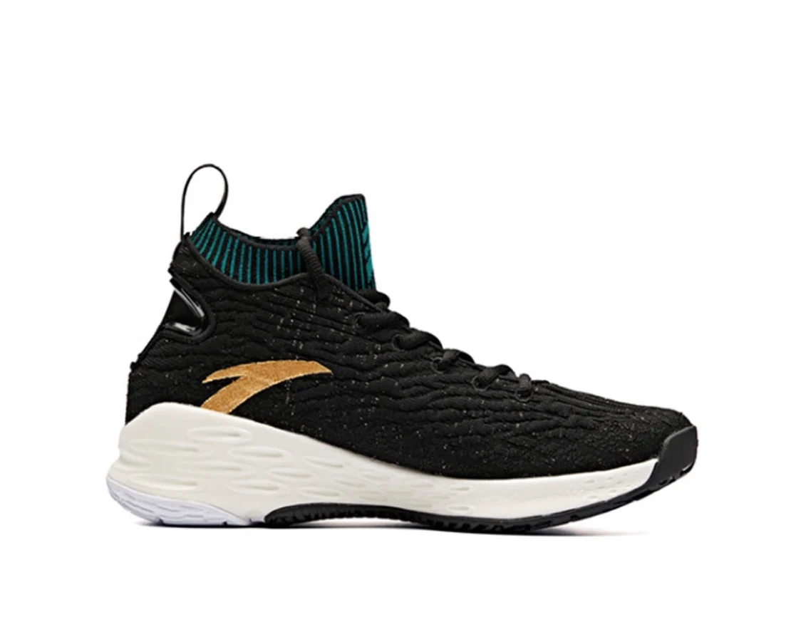Anta Men's Klay Thompson Kt4 Black/Green - Image 3