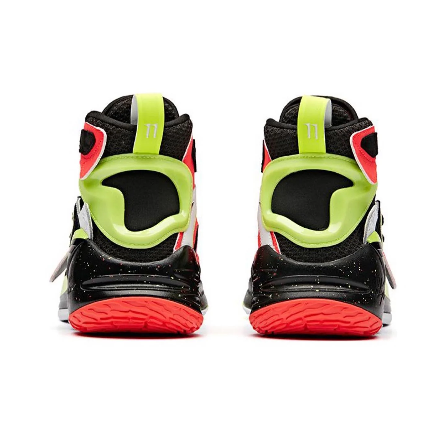 Anta Men's Klay Thompson Kt4 Disruptiv - Green/Black/Red - Image 4